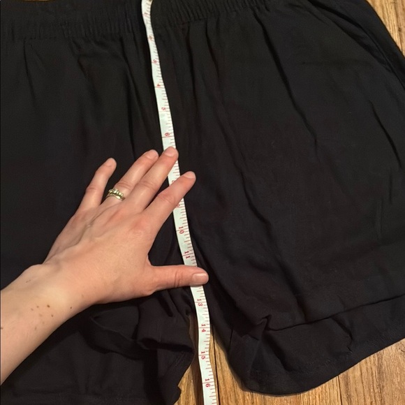 Frank & Oak Black Bermuda Shorts Stretchy Fit - Picture 11 of 12